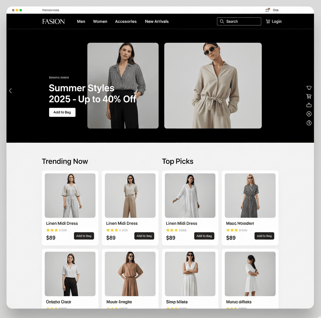 Custom Design & User Experience
